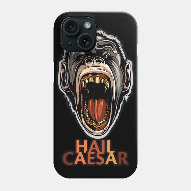 Hail Caesar! Phone Case by Dark Planet Tees