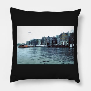 Amsterdam canals boat trip Pillow