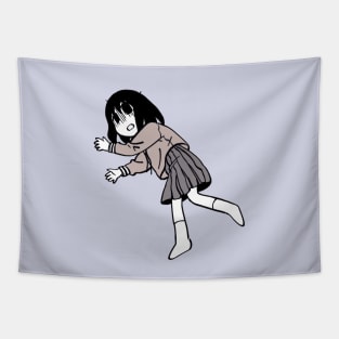 Mudwizard draws osaka lying totally defeated on the floor / funny azumanga daioh Tapestry