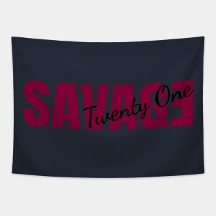 savage twenty one Tapestry