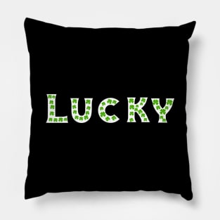 St. Patrick's day lucky Pillow