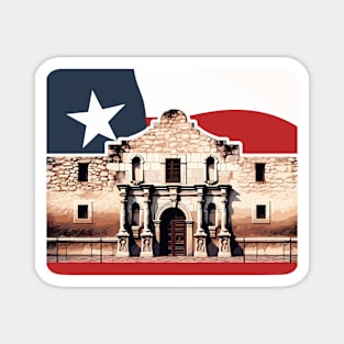 Texas The Alamo Magnet