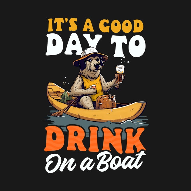 Boating Shirt | Good Day To Drink On Boat by Gawkclothing