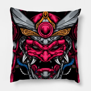 samurai mask Pillow