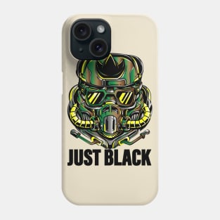 Just Black Phone Case