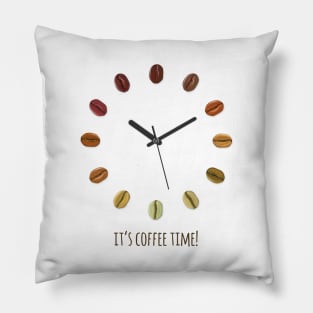 It's Coffee Time Pillow