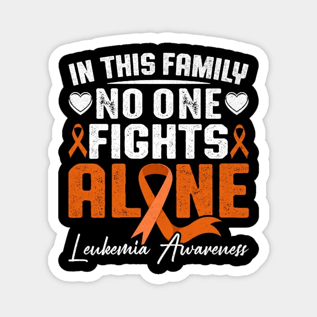 In This Family No One Fights Alone Magnet by Epsilon99