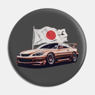 Lexus SC 430 (Z40) - Japanese Flag Pin