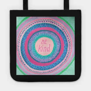 Be Kind/  Positive Vibes Mandala Tote