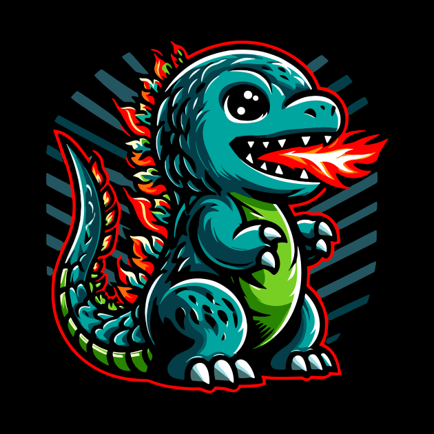 Godzilla by Rizstor