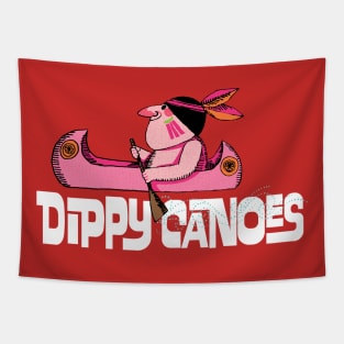 Dippy Canoes Tapestry