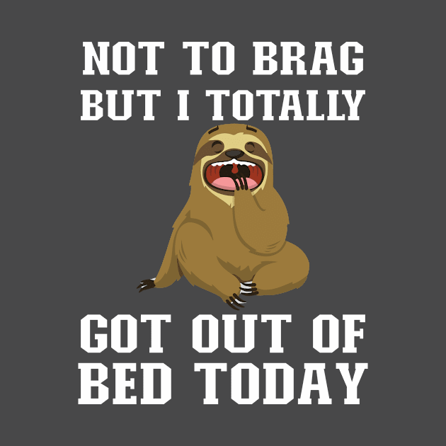 Funny cute sloth sayings by Anonic