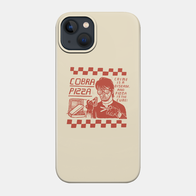 cobra pizza - Pizza - Phone Case