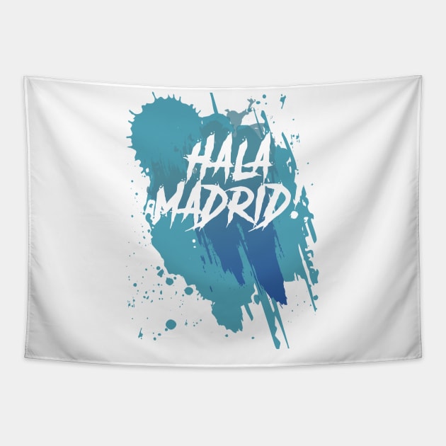 Hala Madrid Tapestry by BeaverDesigns7