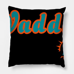 Waddle 17, Miami Football Pillow
