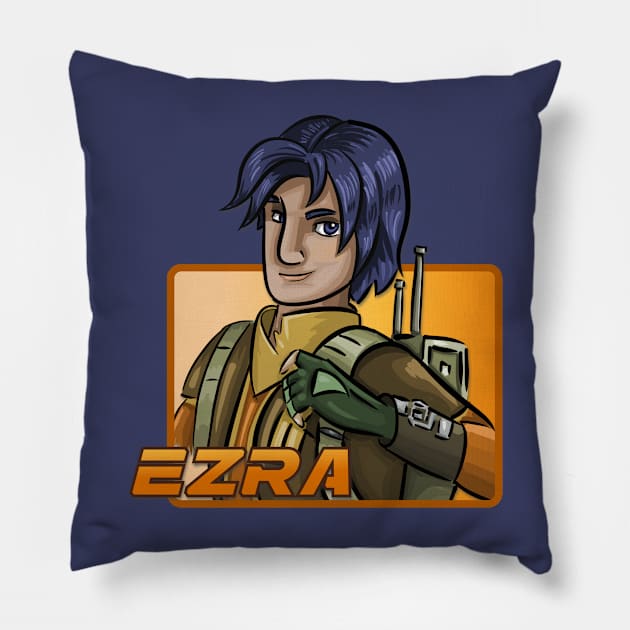 Rebels Sketches—Ezra Pillow by SpaceMomCreations