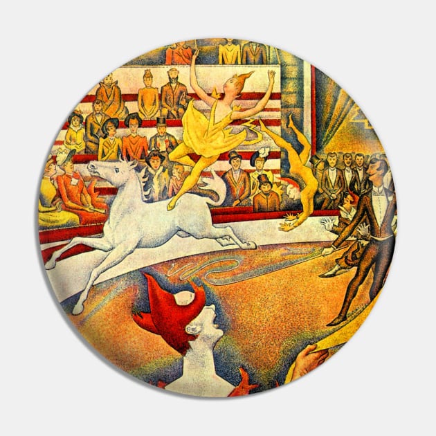 The Circus by Georges Seurat Pin by MasterpieceCafe