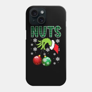 Chest Nuts Christmas Funny Matching Couple Chestnuts Phone Case