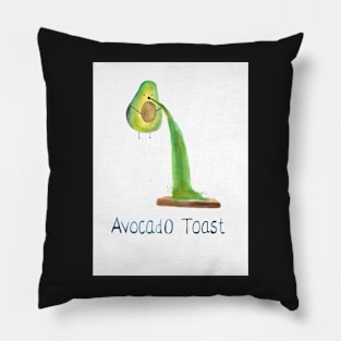 Avocado Toast Pillow