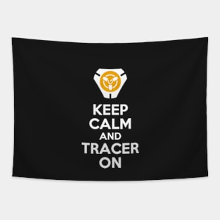 Keep Calm and Tracer On! Tapestry