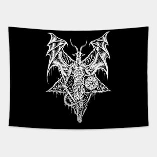 SATANIC WARRIOR Tapestry