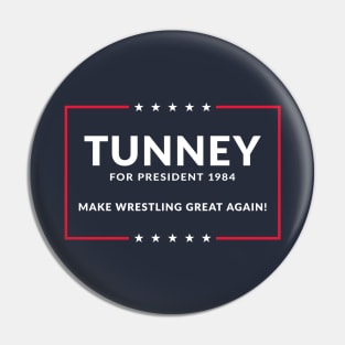 Jack Tunney Campaign 1984 Pin