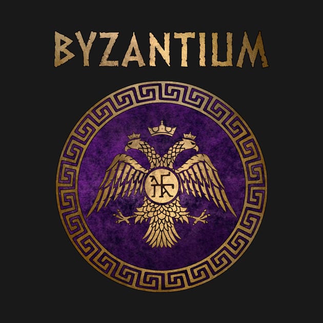 Byzantium Byzantine Empire Symbol of Constantinople by AgemaApparel