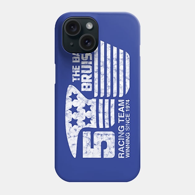 1974 - Baja Bruiser (Original - White on Blue - Worn) Phone Case by jepegdesign