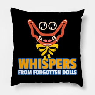 Whispers from forgotten dolls - terror and horror Pillow