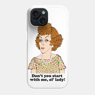 CAROL BURNETT - EUNICE - FAN ART! Phone Case