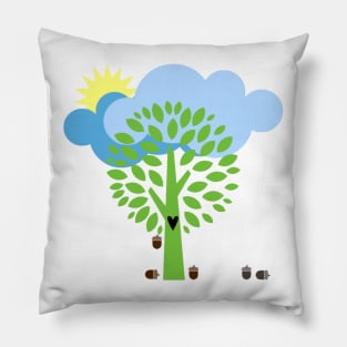 Never Far From The Tree Pillow