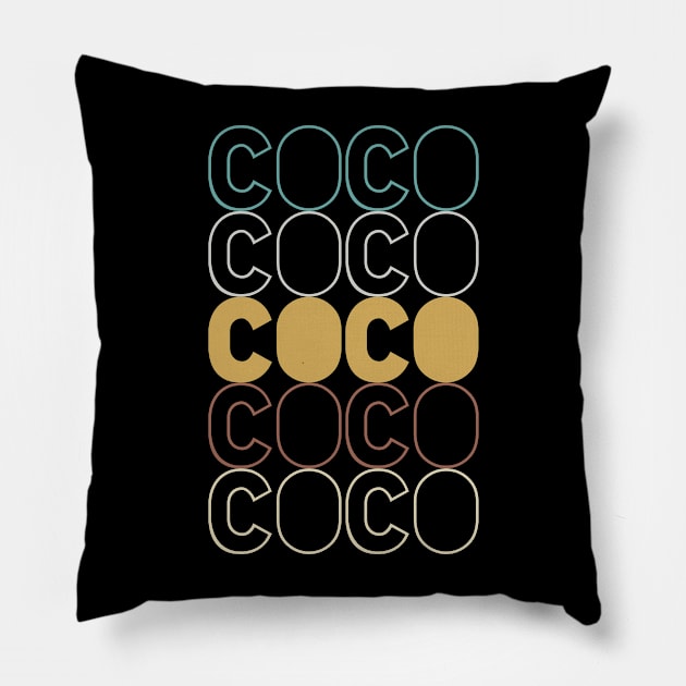 Coco Pillow by Hank Hill