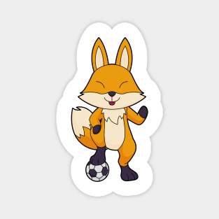 Fox Soccer player Soccer Magnet