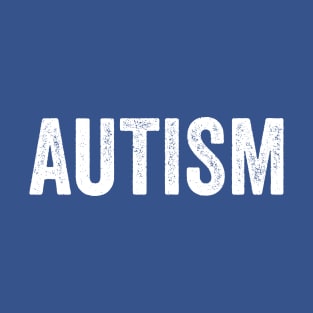 Autism White T-Shirt