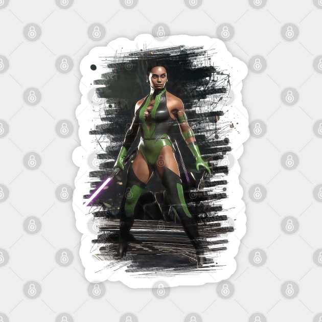 Mortal Kombat 11 Jade Print - 57211043 Magnet by Semenov