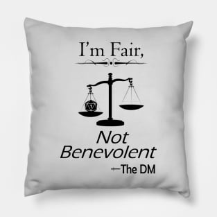 Fair Dungeon Master Pillow