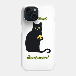 Taco Bout Awesome! Taco Kitty Loves Tacos! Phone Case