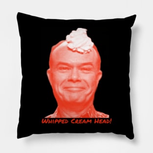 Whipped Cream Head Pillow