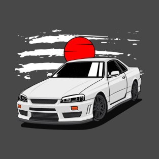 Japan car GTR R34 - JDM T-Shirt