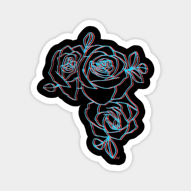 Rose Magnet by Sizzle