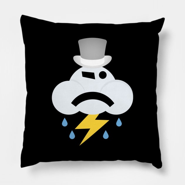 Thundery Emotion Pillow by IBMClothing