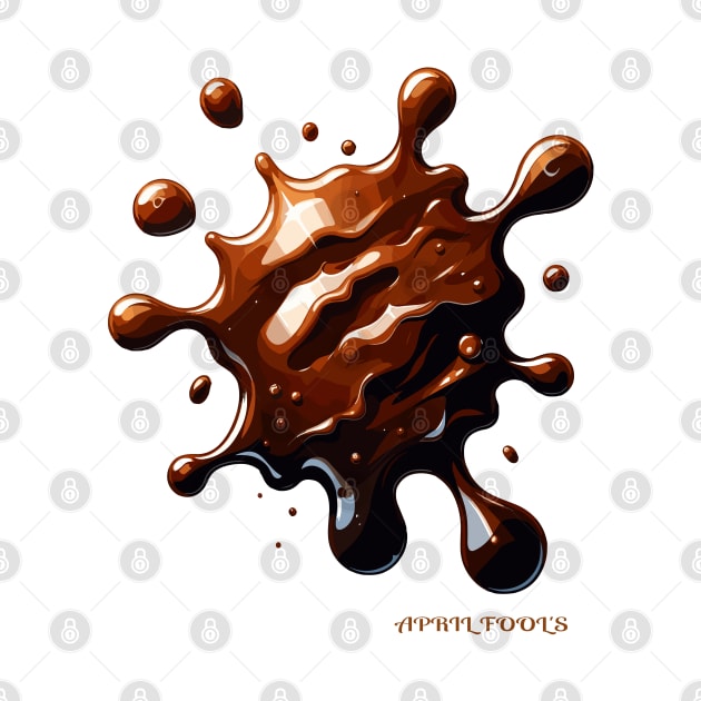 Faux Coffee Spill - April Fool's by maknatess