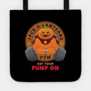 Jack-O-Lanterns Gym Tote