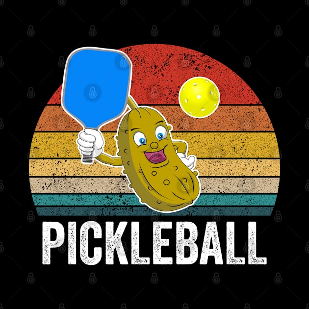 Pickleball - Pickleball Retro by Kudostees