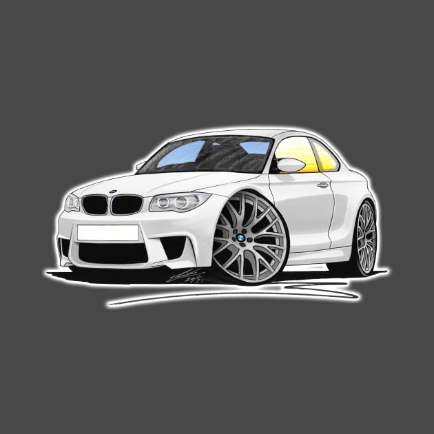 BMW 1M Coupe White by y30man5