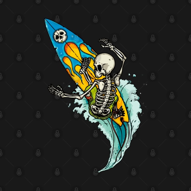 Skull Surfer by TheNfile