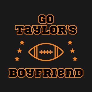 Go Taylor's Boyfriend Football Fan 87 T-Shirt