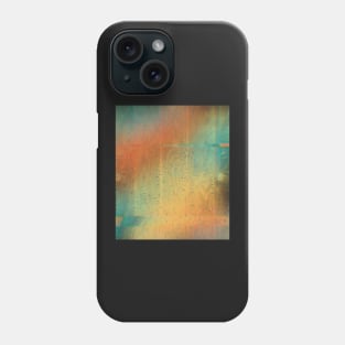 Trippy Glitched Retro Wood-Textured Pattern Phone Case