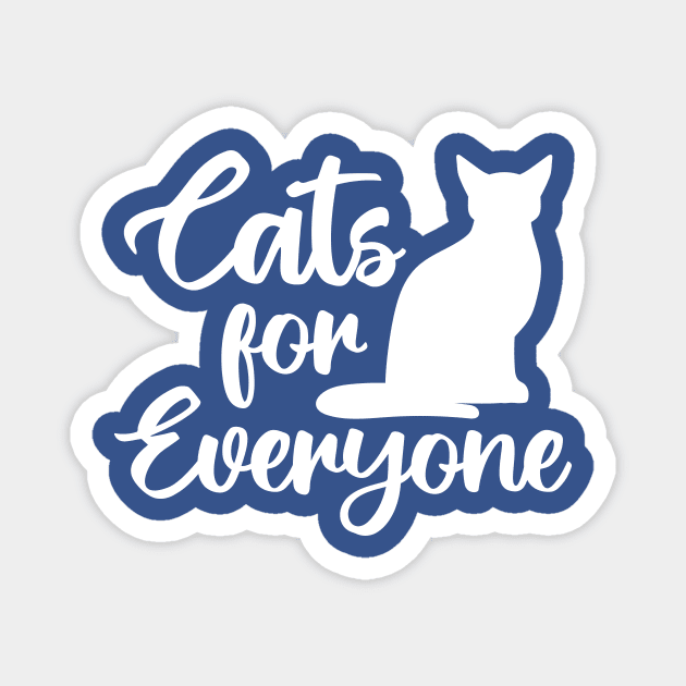 Cats for Everyone Magnet by 2891 Design