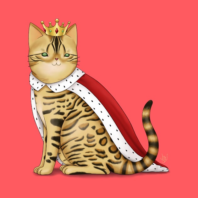 King Bengal Cat by BastetLand